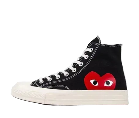 Converse x Comme des Garçons PLAY Chuck 70 Shoes (20+ Colorways)