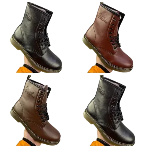 Velvet Dr.martens Martins 1460 High-top Series Boots
