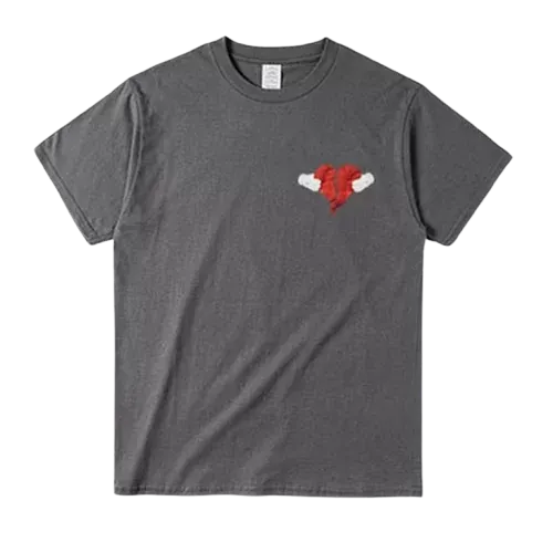 808s&HEARTBREAK album with short sleeve T-shirt