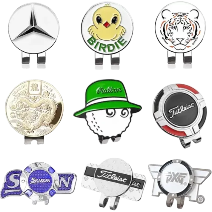 Golf Hat Clip (62 Styles)