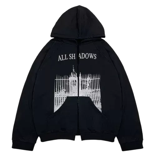 RAF 05AW SIMONS ALL SHADOWS Loose Cardigan Sweatshirt