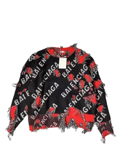 Torn Knit Vintage Sweater