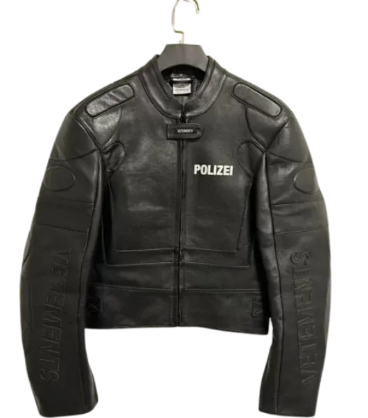 Vetements Polizei Leather Jacket (both colours)