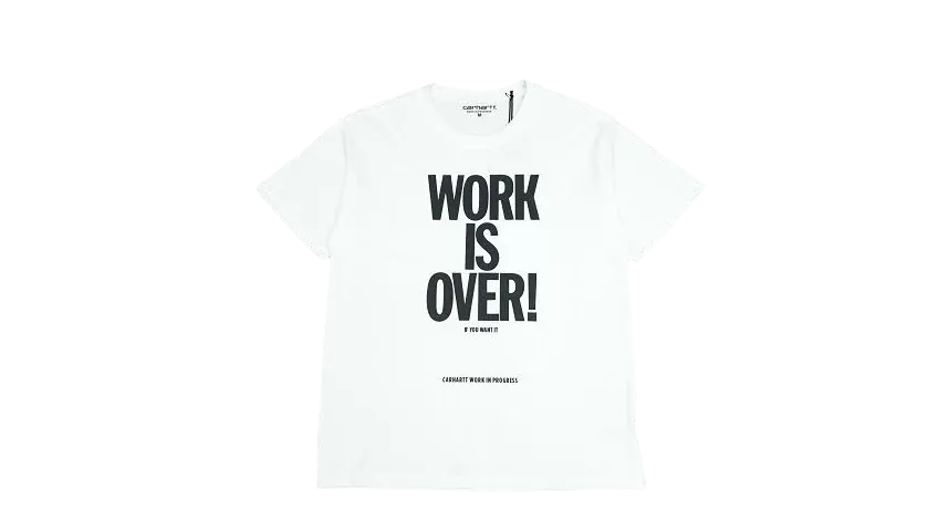 Carhartt T-Shirt Work Is Over