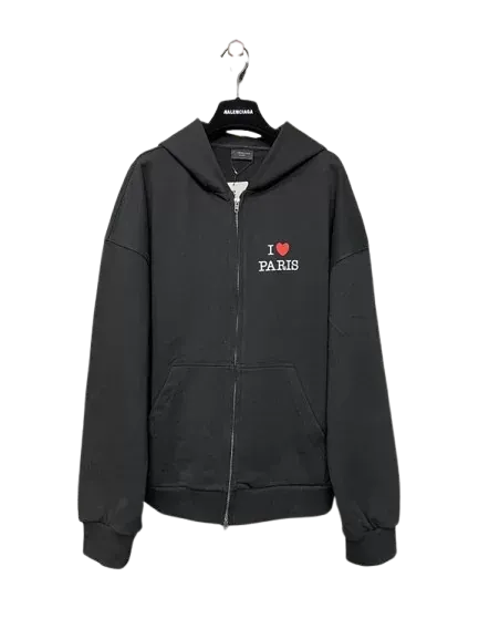 Balenciaga I Love Paris Zip Up