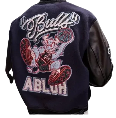 Off White X Chicago Bulls Varsity Jacket (2 Colorways)