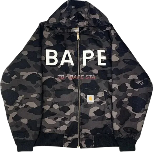 Bape x Carhartt Work Jacket (all colours all styles)