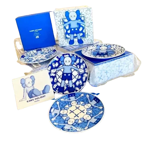 Kaws China Plate Set