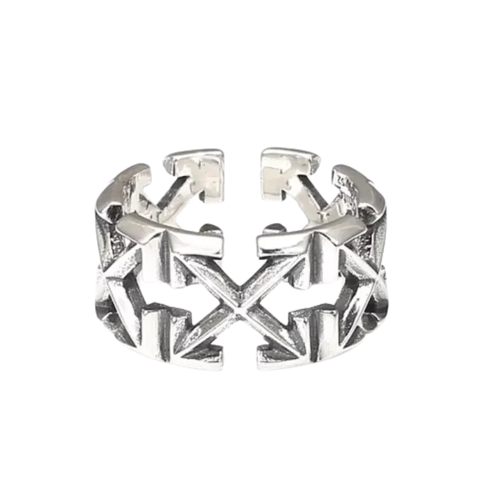 Off White Ring