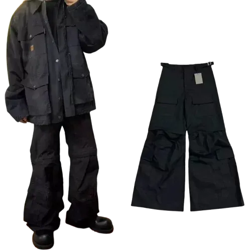 Balenciaga Flared Cargo