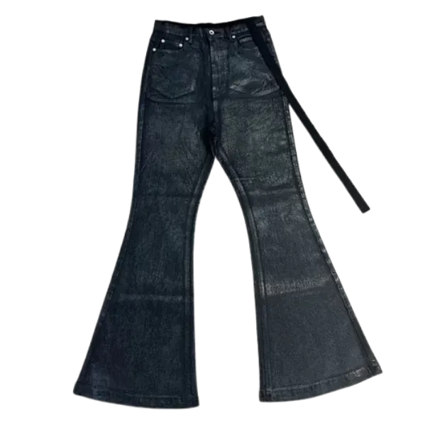 rick owen flared jeans