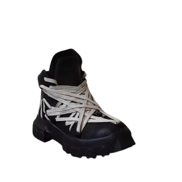 Rick Owens Jumbo Megalace Tracktor Boots
