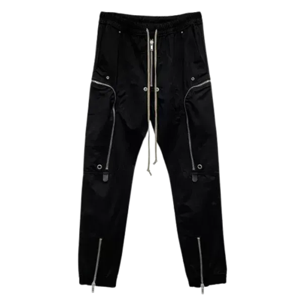 rick owen zip up pants