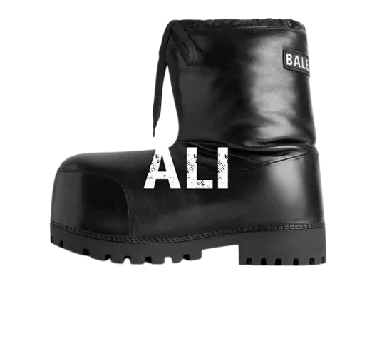 Balenciaga Alaska Boots Glossy