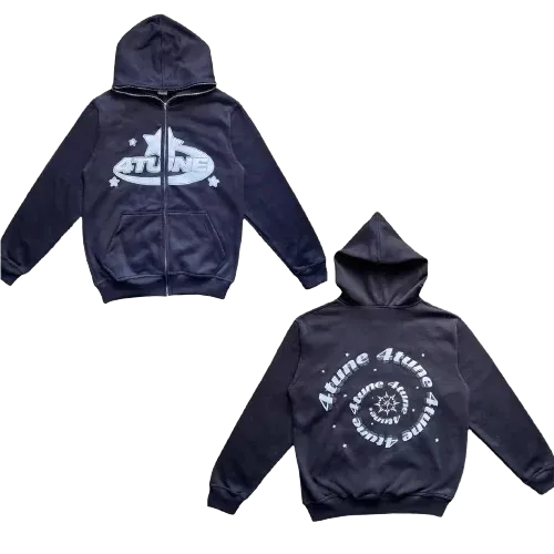 Full Face Zipper Sweatshirt