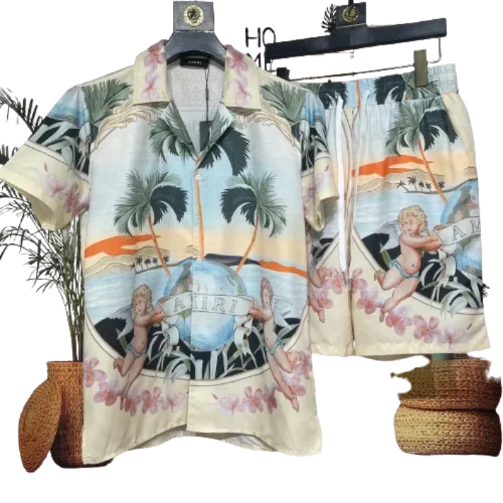 Amiri Shorts + Shirt