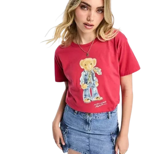 Ralph Lauren Red T-Shirt Women