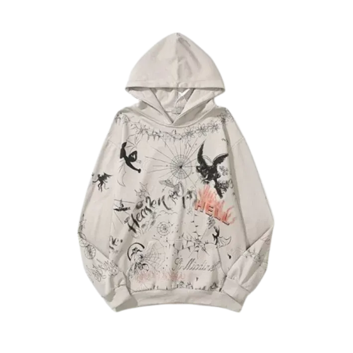 Saint Michael Graffiti Hoddie