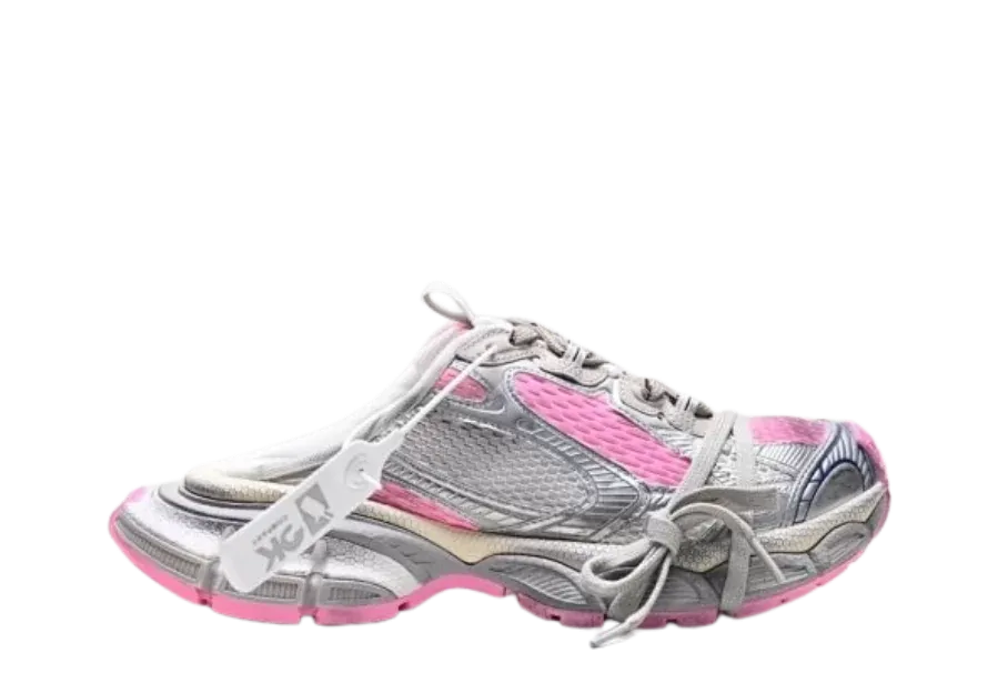 Balenciaga 3XL Mule Grey Pink