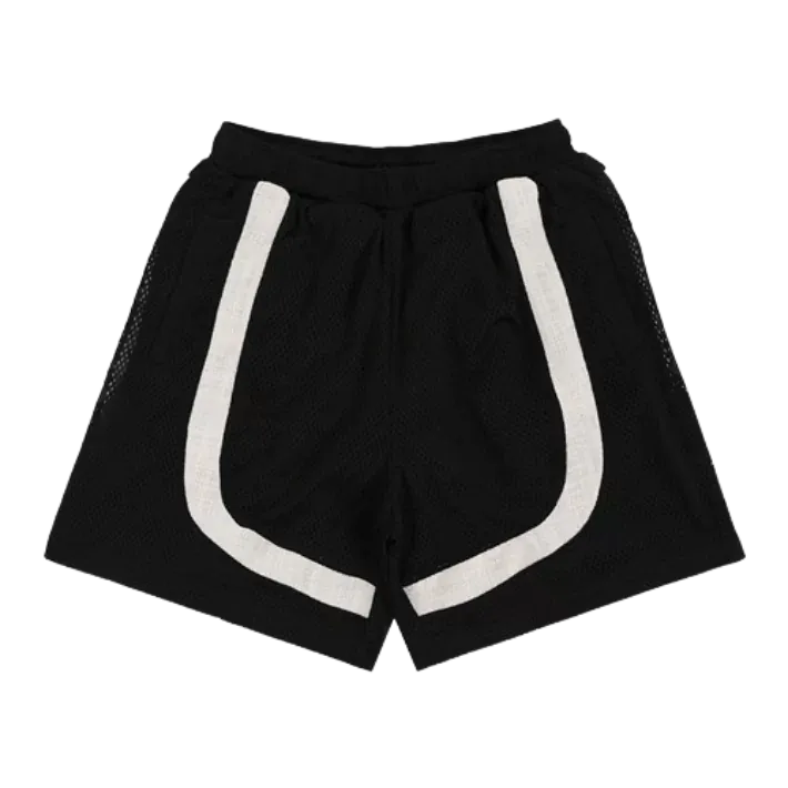 Street Patchwork Shorts